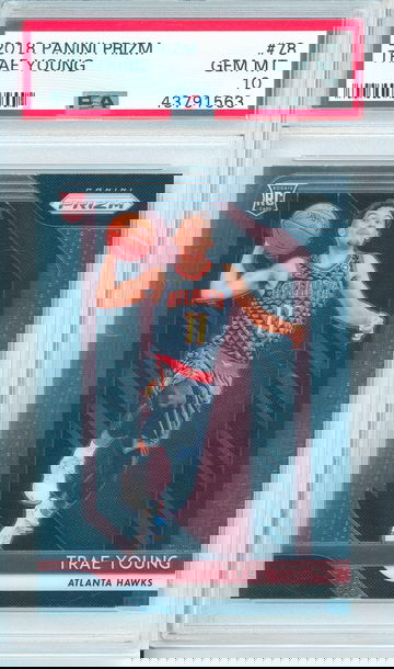 Trae Young 2018 PRIZM PSA 10 #1563