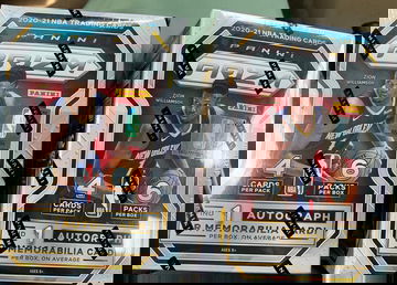 2 NBA Prizm Blasters 2020-21 sealed 