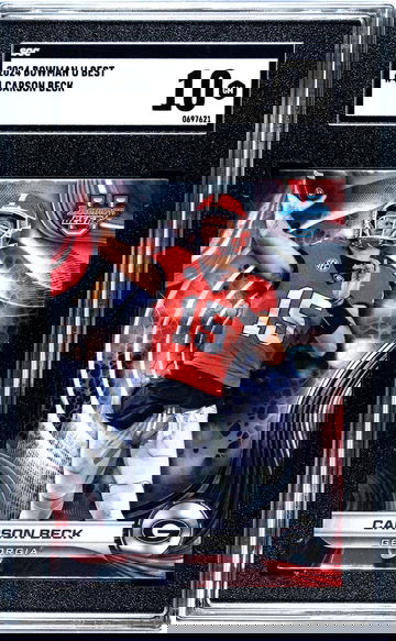 2024 Bowman U Best #4 Carson Beck SGC 10