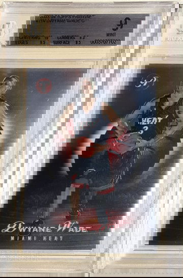 2003 Topps Dwayne Wade Rookie #114 BGS 9