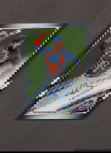 2021 Topps Chrome #RAALS Ali Sanchez Autograph RC Rookie Mets