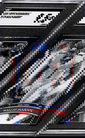 2024 Topps Resurgence #170 Malik Nabers SGC 9.5