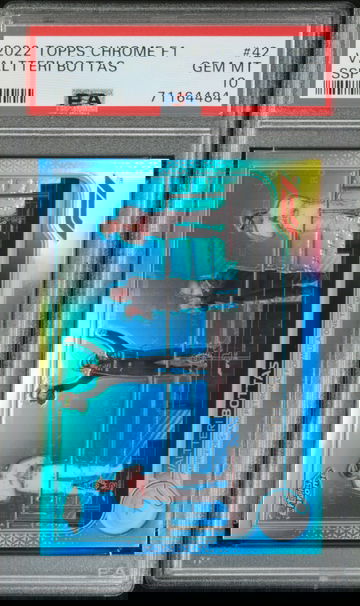 2022 Topps Chrome F1 Valtteri Bottas SSP SP IV Image Variation #42