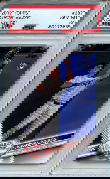 2017 Topps Aaron Judge RC PSA 10 287 Yankees