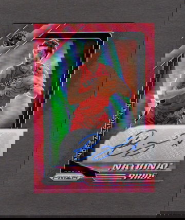 2020-21 Prizm National Pride Red Autograph #NPSADB Andrea Bargnani