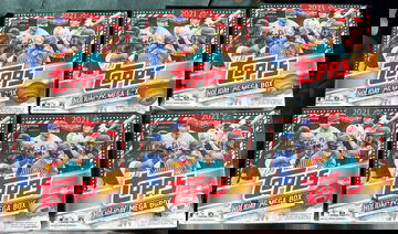 2021 Topps Holiday Mega Box x6 Lot