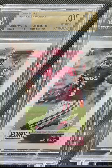 2019 Score Kyler Murray BGS 10 #384 Low Pop