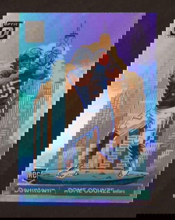 2023 Panini Donruss Optic 15 Rome Odunze Downtown Rookie Bears