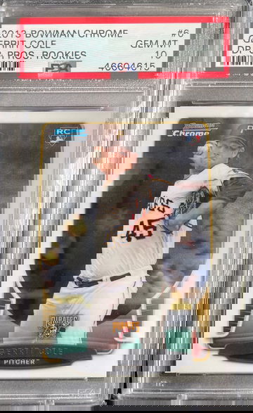 2013 Gerrit Cole Bowman Chrome Rookie PSA 10