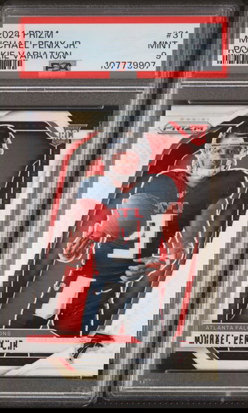 2024 Panini Prizm Rookie Variation Michael Penix Jr. #31 PSA 9