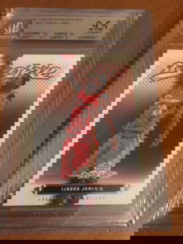 Lebron James Upper Deck MVP Rc 