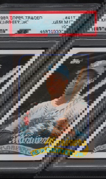 1989 Topps Traded #41T Ken Griffey Jr Rookie PSA 10 Gem Mint