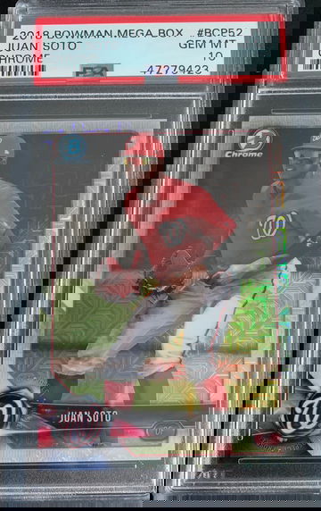 2018 Bowman Mega Box Chrome Juan Soto