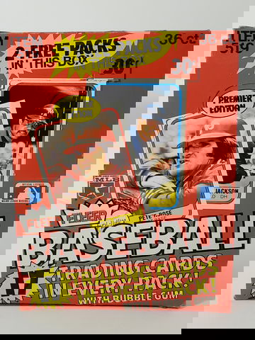 1981 fleer baseball 38 pack box