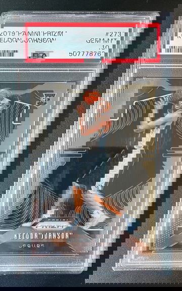 2019 Prizm Keldon Johnson PSA 10