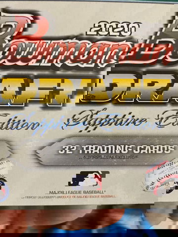 2020 Bowman Draft Sapphire Edition Factory Sealed Box