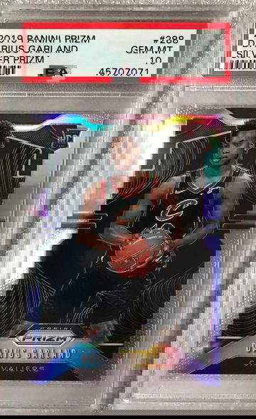 2019 Panini Prizm Darius Garland Silver Prizm RC PSA 10 #288