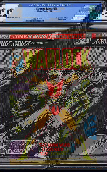 Strange Tales #178 CGC 9.2 WHITE Marvel 1975 1st Magus