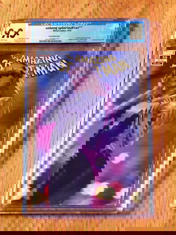 AMAZING SPIDER-MAN #50 LEE VARIANT CGC 9.8 2020 JeeHyung Frankie's Golden Apple