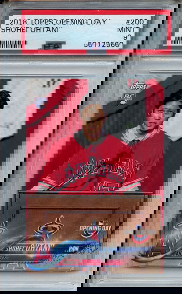 2018 Topps Opening Day Shohei Ohtani PSA 9 #200 Angels