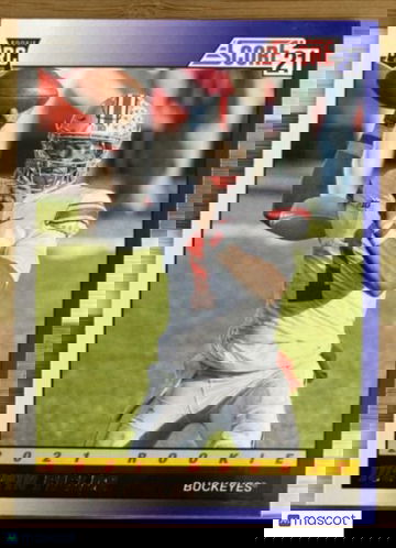 🔥2021 Panini Score Justin Fields Rookie RC THROWBACK No. TB2 Buckeyes Bears