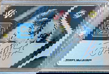 2021 Terry McLaurin Elements Cobalt On Card Auto 9/27