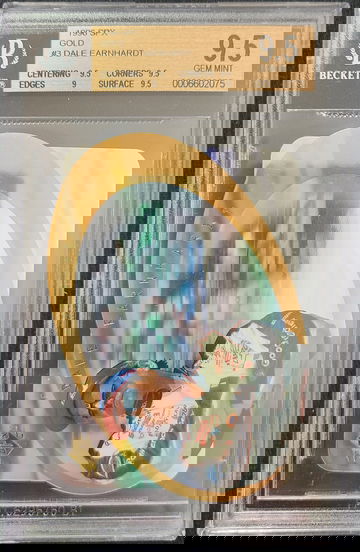 Dale Earnhardt 1996 UD SPX GOLD BGS 9.5 Gem Mint