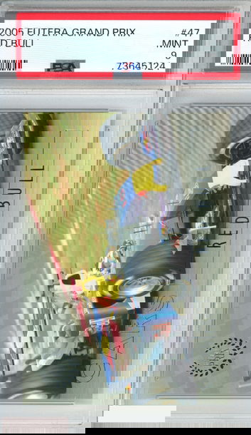 2005 FUTERA GRAND PRIX RED BULL #47 PSA 9 MINT