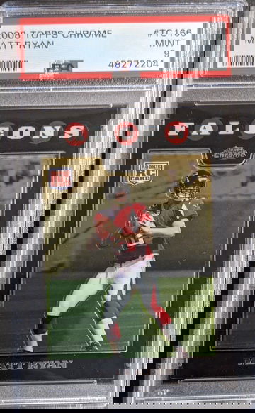 2008 Topps Chrome #TC166 Matt Ryan RC PSA 9 Falcons Future HOF