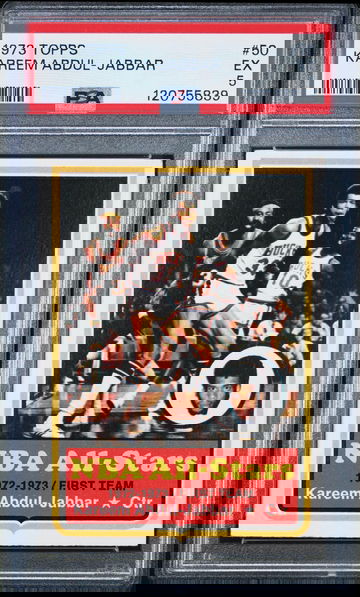 1973 Topps All-Star Kareem Abdul-Jabbar #50 PSA 5