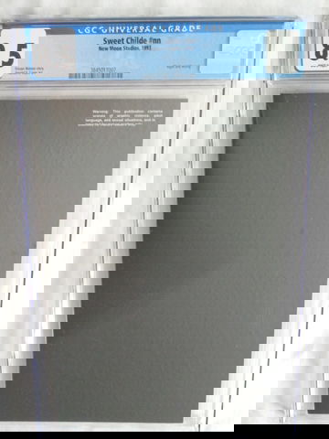 Sweet Childe #nn 1st Sweet Childe. Super rare-The only one ever SEEN or graded by CGC or CBCS!