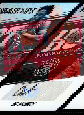 2017-18 Panini Hoops Hot Signatures Rookies OG Anunoby #HSR-OG Auto