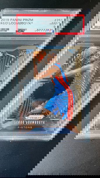 2019 Prizm Sekou Doumbouya PSA 9
