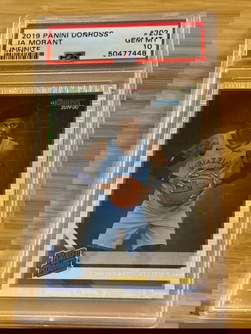 2019 Panini Donruss Ja Morant Rated Rookie Infinite PSA 10