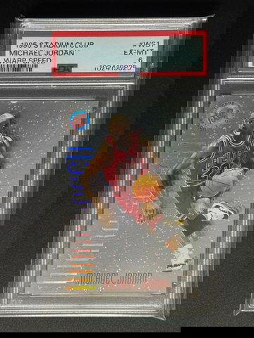 Michael Jordan 1995 Stadium Warp Speed PSA 6