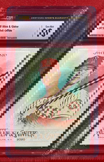 2020 Allen & Ginter Shohei Ohtani #24 Card Anaheim Angels