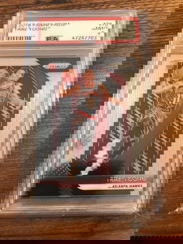 PSA 9 Trae Young 2018 Prizm #78