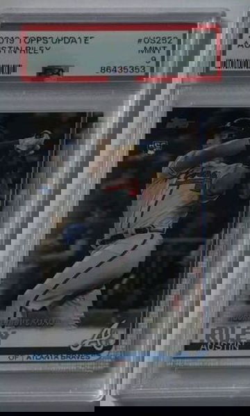 2019 Topps Update Austin Riley #US252 PSA 9