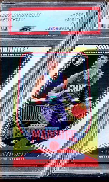 2020 LAMELO BALL Panini Chronicles MARQUEE PSA 9 Rookie RC #266