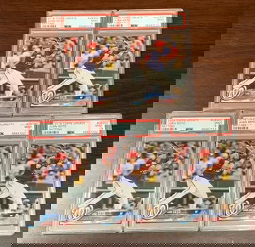 (5) 2018 Topps Update Juan Soto PSA 9