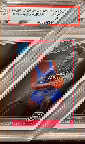 Shai Gilgeous-Alexander Optic RC PSA 9