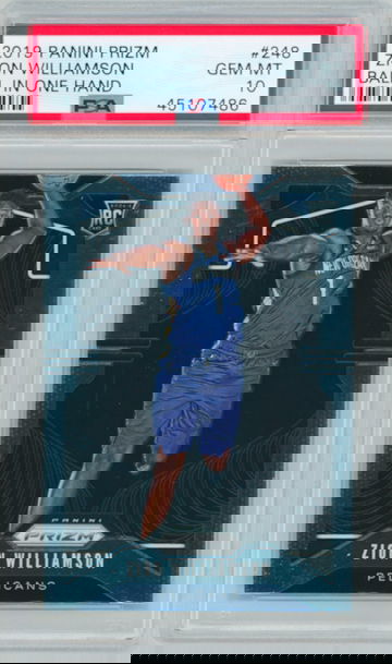Zion Williamson 2019 Prizm Variation