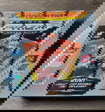 2021 Prizm Football Draft Picks Hobby Box 5 Autos