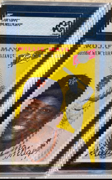 1954 Topps Willie Mays SGC 4