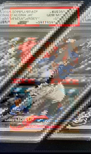 Ronald Acuna 2018 Topps Update #US250 PSA 10