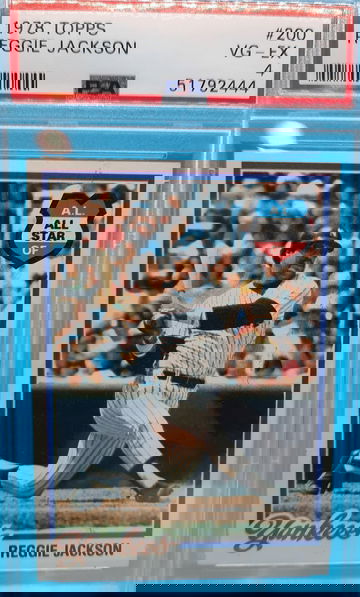 1978 Topps Reggie Jackson #200 psa 4 Centered 