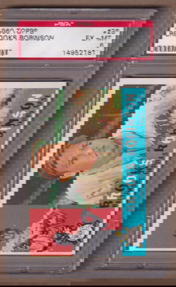 1960 Topps #28 Brooks Robinson PSA 6