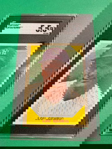 1960 Fleer # 28 Lou Gerihg 