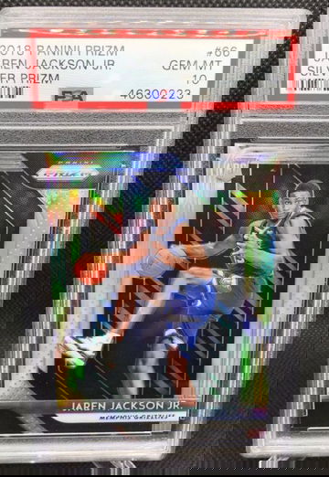 Jaren Jackson Jr. 2018 Silver Prizm RC PSA 10