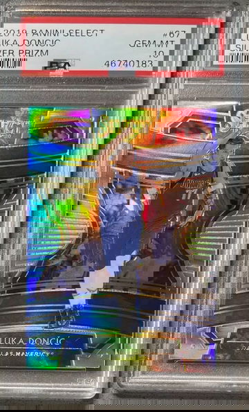 2019-20 Select Silver Luka Doncic PSA 10